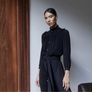 G by Goop black maxi dress